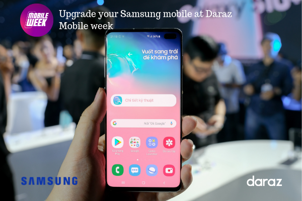  Upgrade your Samsung mobile at Daraz Mobile Week