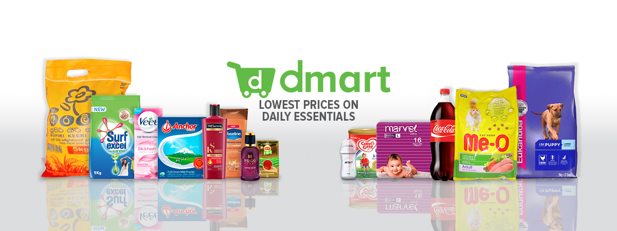  Groceries at your doorstep! Shop online with D-Mart