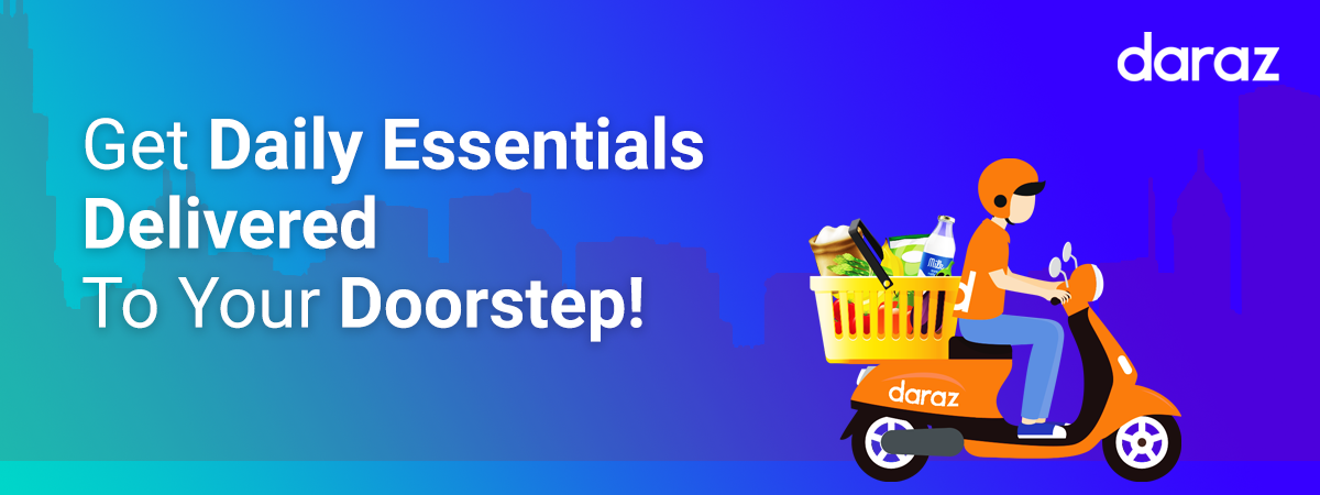  Get Daily Essentials Delivered To Your Doorstep!