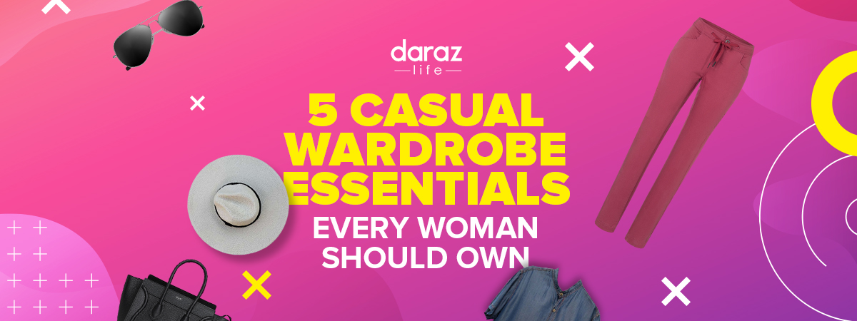  5 casual wardrobe essentials every woman should own