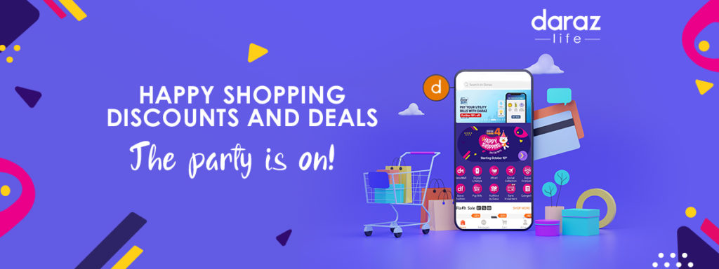 happy shopping discounts and deals