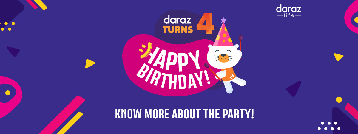  Daraz Turns 4 – Join the Party