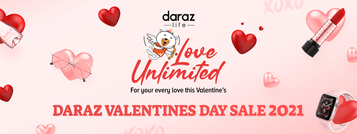  Love Unlimited – Daraz Valentines Day Sale 2021