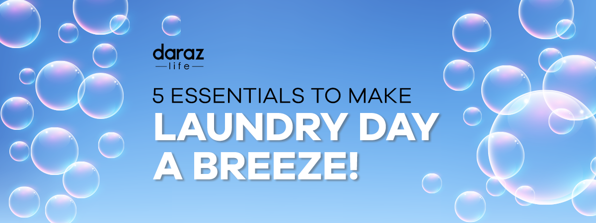  5 Essentials to Make Laundry Day a Breeze!