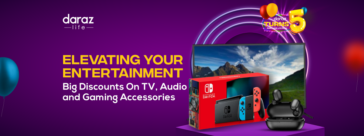  Elevating Your Entertainment: Big Discounts On TV, Audio and Gaming Accessories