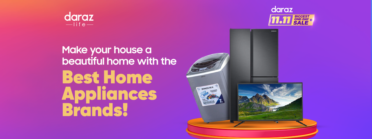  Make your house a beautiful home with the best home appliances brands!