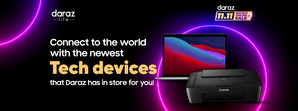  Connect to the world with the latest tech devices Available on Daraz