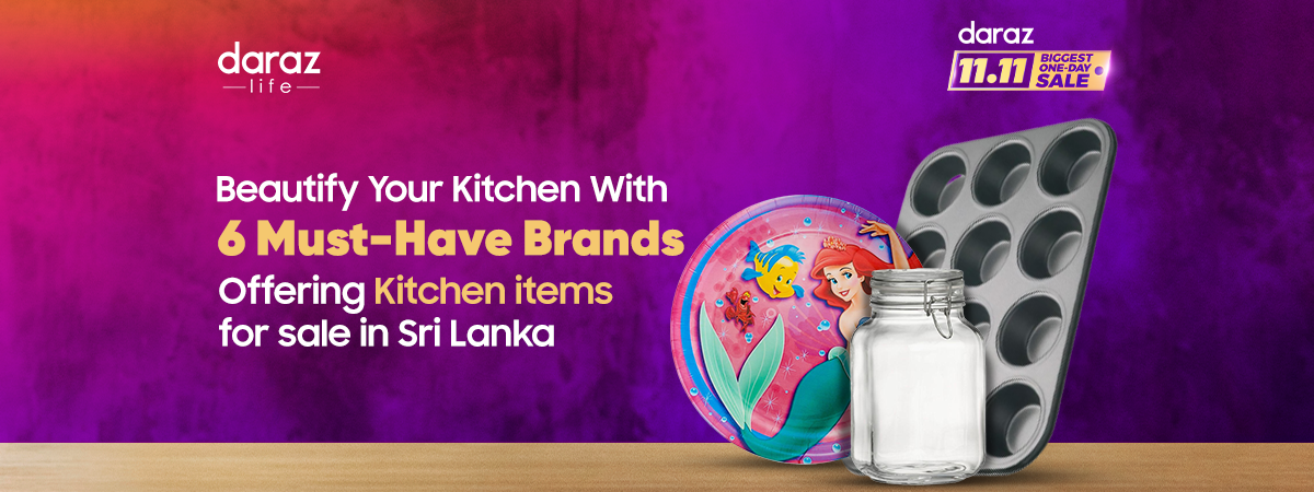  6 Must-Have Brands Offering Kitchen items for sale in Sri Lanka