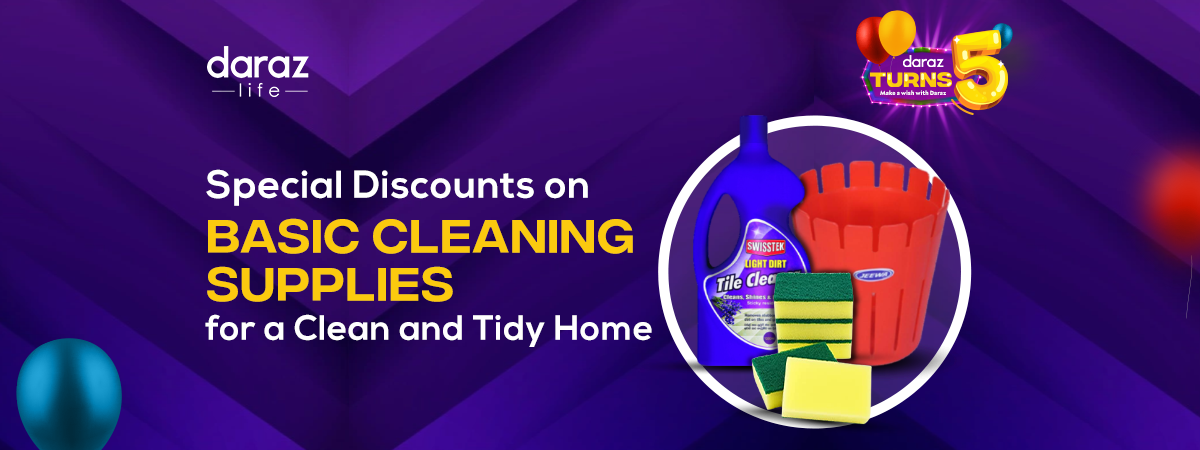  Special Discounts on Cleaning Supplies for a Clean and Tidy Home