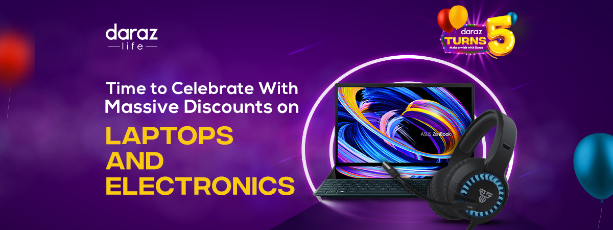  Time to Celebrate With Massive Discounts on Laptops and Electronics