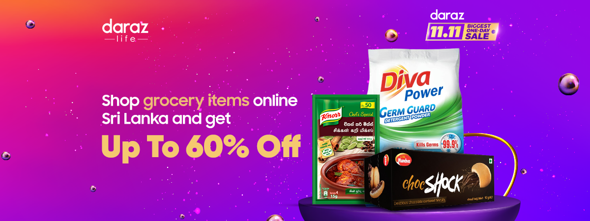  Shop grocery items online Sri Lanka and get up to 60% Off