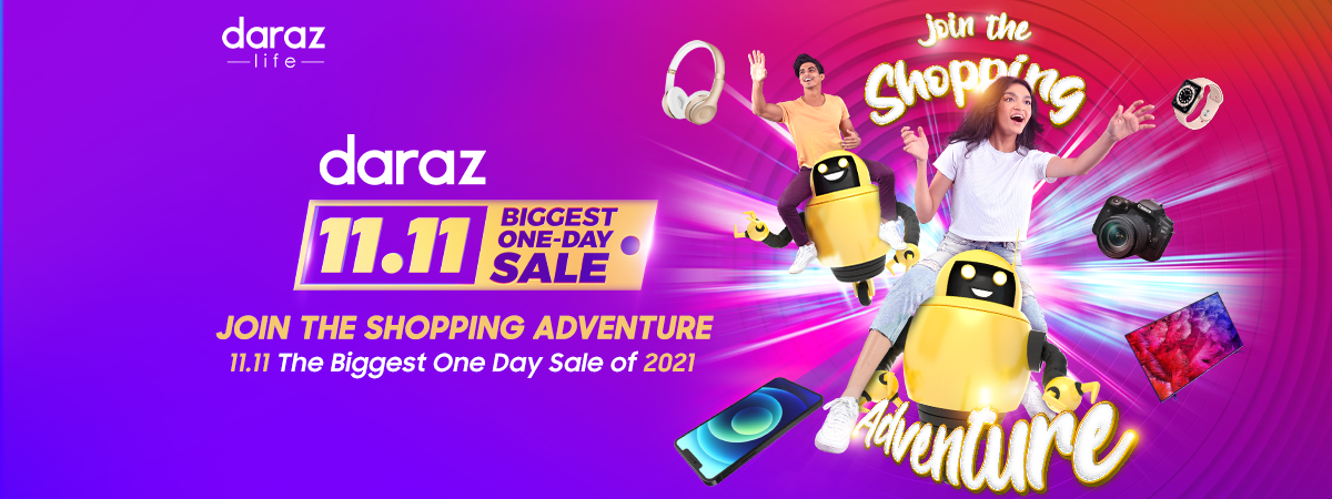 Join The Shopping Adventure - 11.11 The Biggest One Day Sale of 2021 - Daraz  Blog