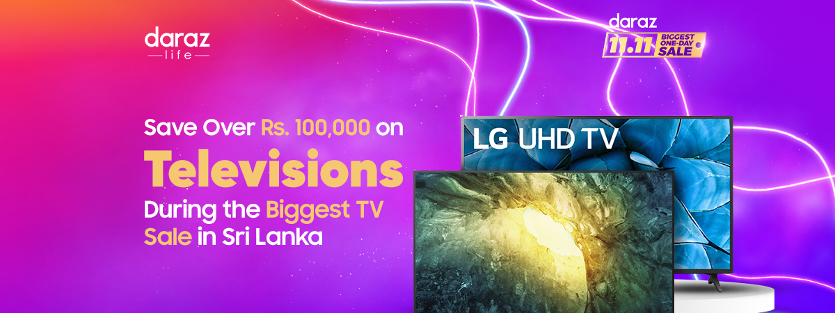  Save Over Rs. 100 000 on TVs During the Biggest TV Sale in Sri Lanka