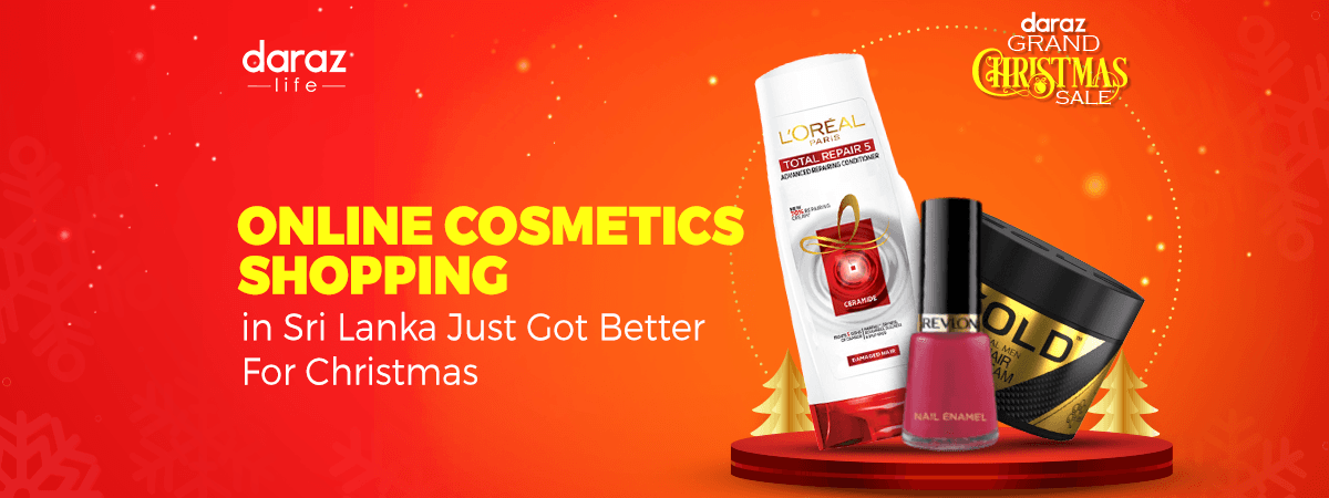  Online Cosmetics Shopping in Sri Lanka Just Got Better For Christmas