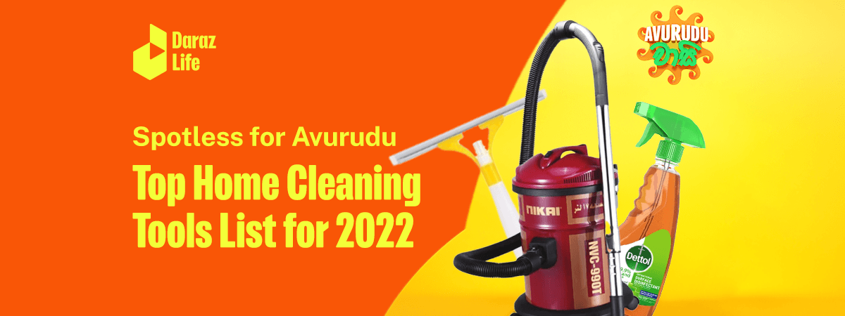  Spotless for Avurudu: Top Home Cleaning Tools List for 2022