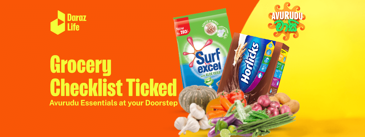  Grocery Checklist Ticked- Avurudu Essentials at your Doorstep