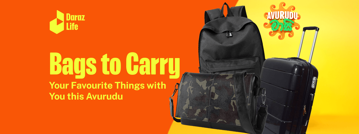  Bags to Carry Your Favourite Things with You this Avurudu