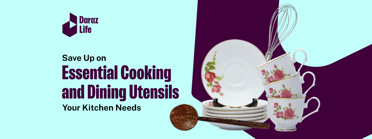  Save Up on Essential Cooking and Dining Utensils Your Kitchen Needs
