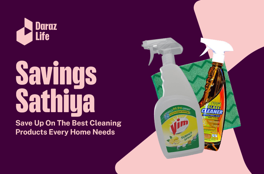  Save Up On The Best Cleaning Products in Sri Lanka Every Home Needs