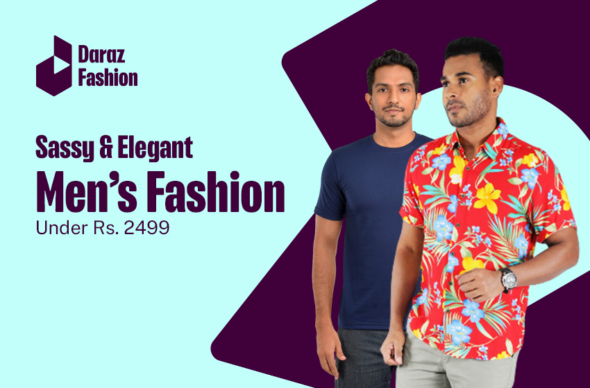  Stand Out From The Crowd With Mens Fashion Under Rs. 2499