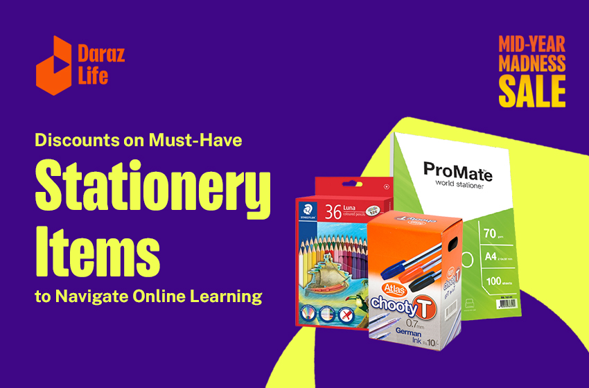  Discounts on Must-Have Stationery Items For Online Learning