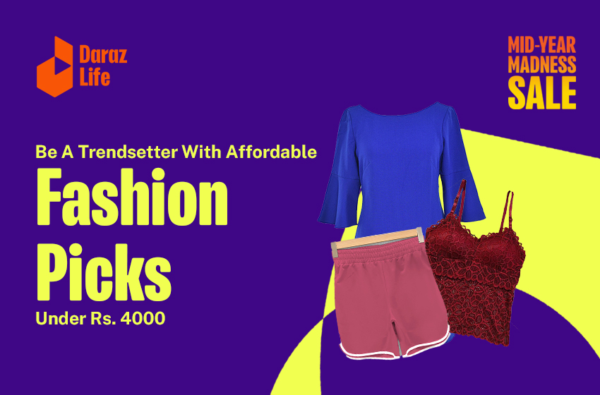  Set The Fashion Trends With Fashion Picks Under Rs. 4000