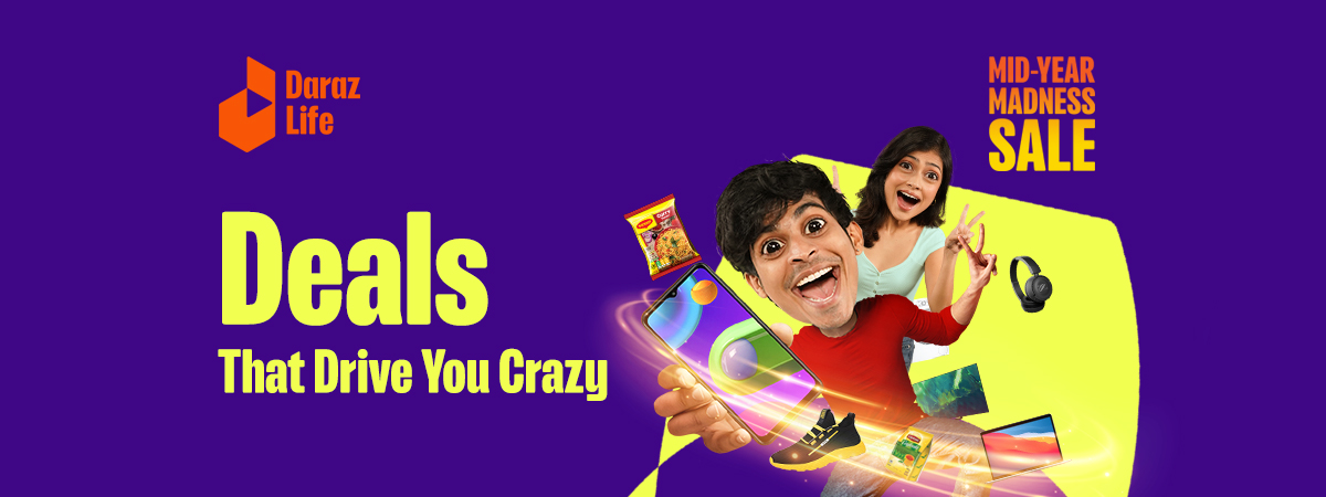 Massive Deals That Drive You Crazy – Daraz Mid-Year Madness 2022